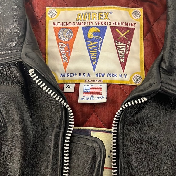 Avirex Jackets & Blazers - Ladies Blk XL Leather Jacket